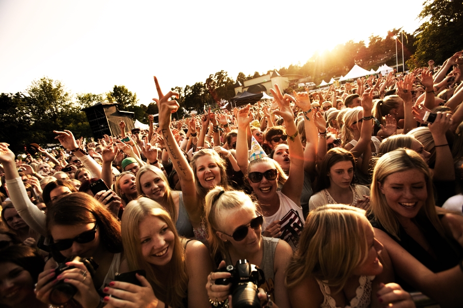 PR-foto fra Putte i Parken.